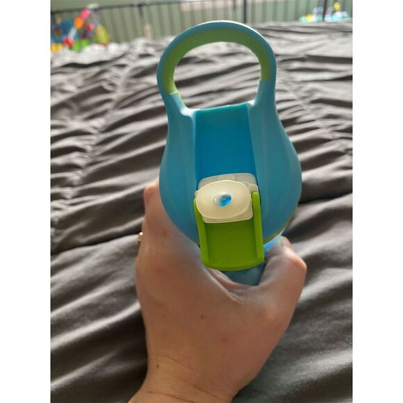 Zak Minecraft 3D Pixelated Water Bottle 500ml Flip Straw Lid Green - Picture 3 of 4